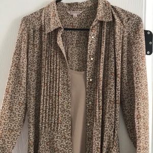 Beautiful animal print dress light fabric to wear on any occasion/Nanette Lepore